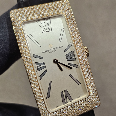 Швейцарские часы Vacheron Constantin 1972 Series Diamond Rose Gold