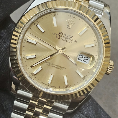 Швейцарские часы Rolex Datejust 41mm Two-Tone