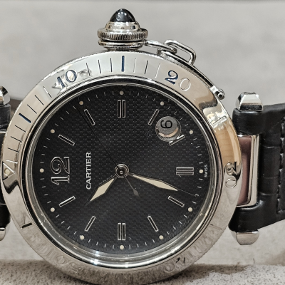 Швейцарские часы Cartier Pasha Gray Dial 38mm