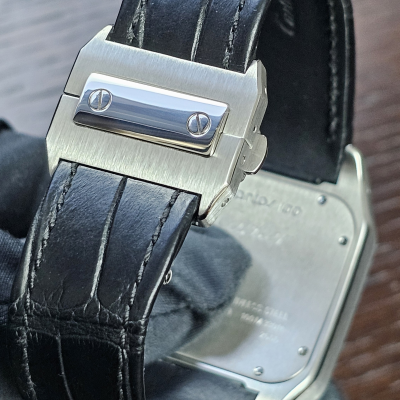 Швейцарские часы Cartier Santos 100