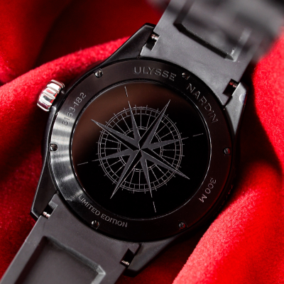 Швейцарские часы Ulysse Nardin Lady Diver Rainbow 39 mm