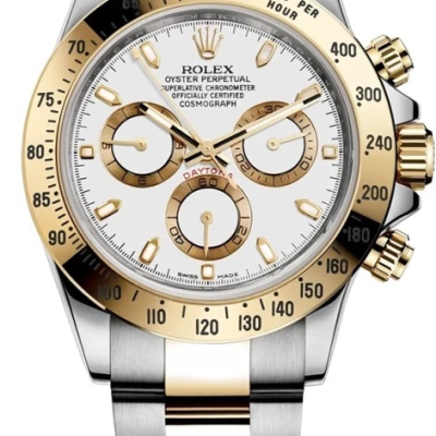 Швейцарские часы Rolex Daytona COSMOGRAPH 40 MM OYSTERSTEEL AND YELLOW GOLD