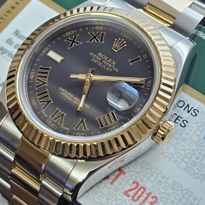 Швейцарские часы Rolex Oyster Datejust Steel and Yellow Gold 41mm