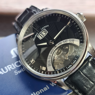 Швейцарские часы Maurice Lacroix Masterpiecе Jours Retrogrades