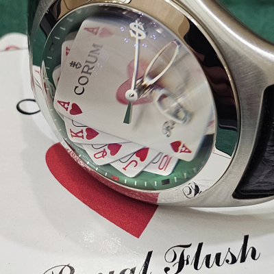 Швейцарские часы Corum Bubble Royal Flush