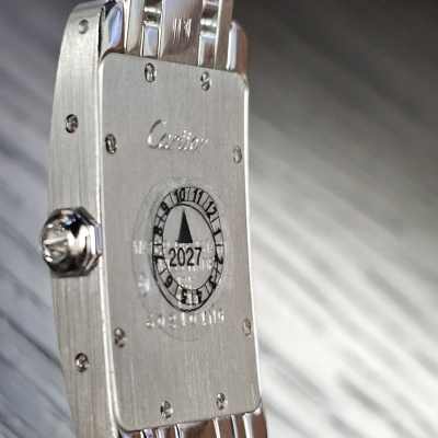 Швейцарские часы Cartier Tank Americaine White Gold