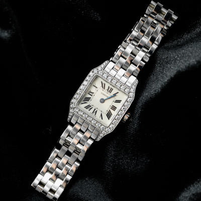 Швейцарские часы Cartier Santos Demoiselle