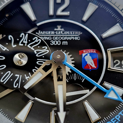 Швейцарские часы Jaeger-LeCoultre Master Compressor Diving Pro Geographic