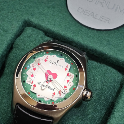 Швейцарские часы Corum Bubble Royal Flush
