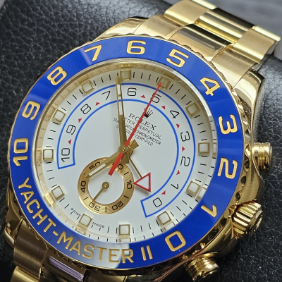 Швейцарские часы Rolex Yacht-Master II Yellow Gold 44mm
