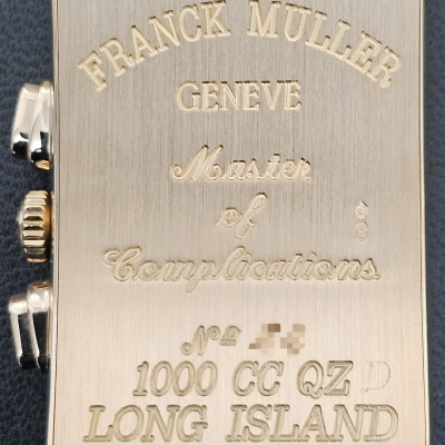 Швейцарские часы Franck Muller Long Island