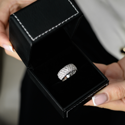Кольцо No name 2,55 ct Round Cut Diamonds & White Gold