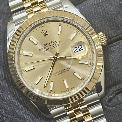 Швейцарские часы Rolex Datejust 41mm Two-Tone