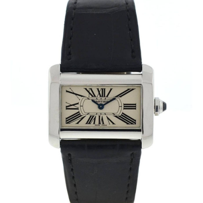 Швейцарские часы Cartier Tank Divan